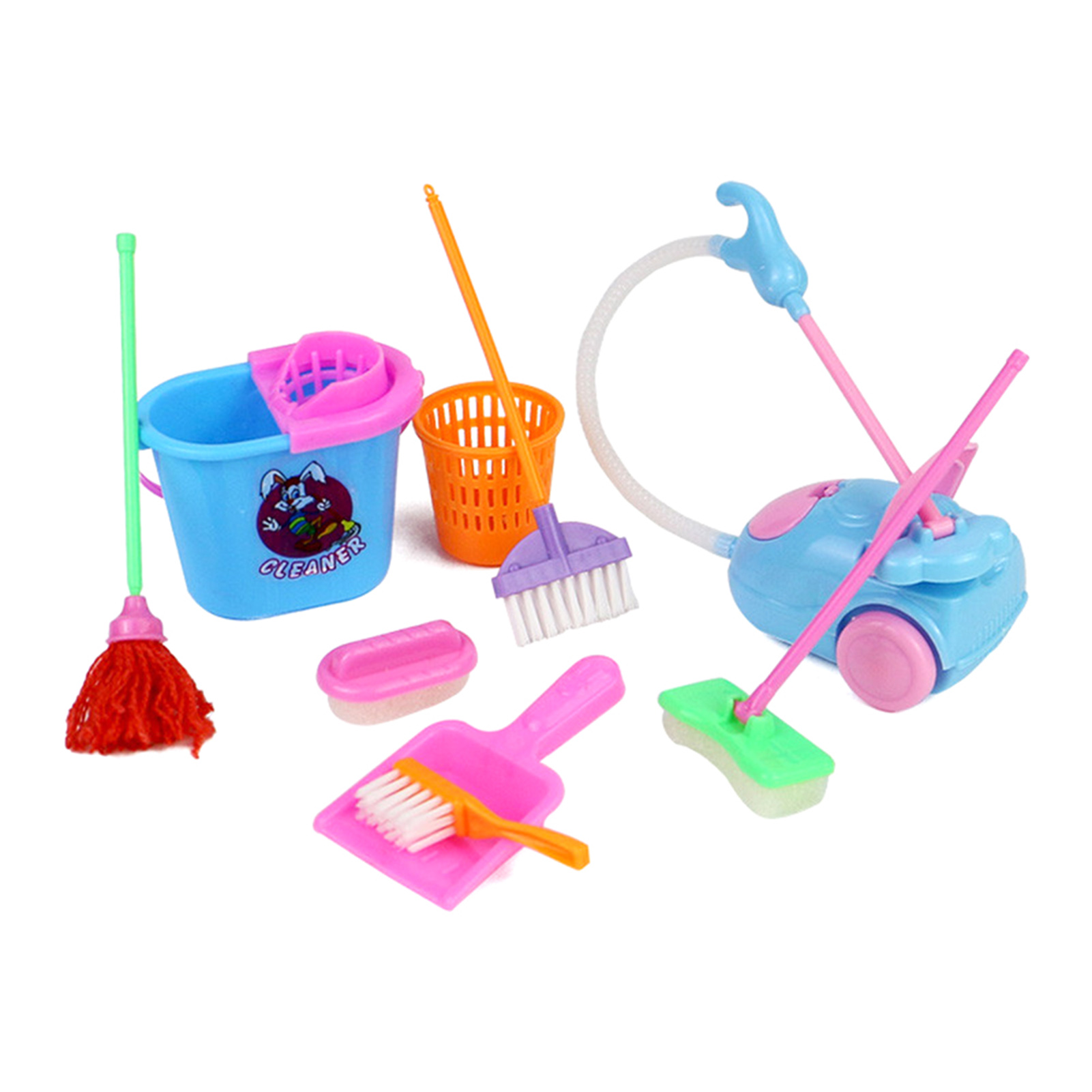 Kids Outdoor Broom - Keuken Huishoudelijke Reiniging Bezem Speelgoed Felle
