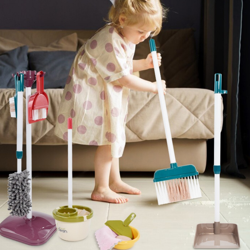 Kids Outdoor Broom - Kinderen Gesimuleerd Leven Reinigingsspeelgoed Kinderen Fantasiespel