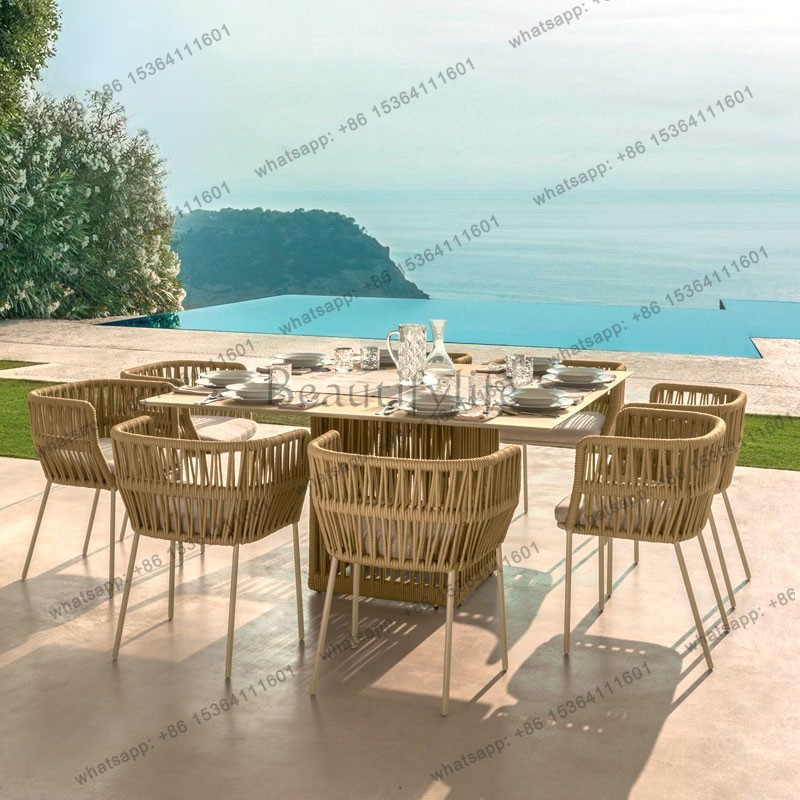 Kids Outdoor Furniture Set - LJY Natuurlijke Moderne Tuinmeubelsets Kinderstrandpaviljoen Tuinmeubelsets