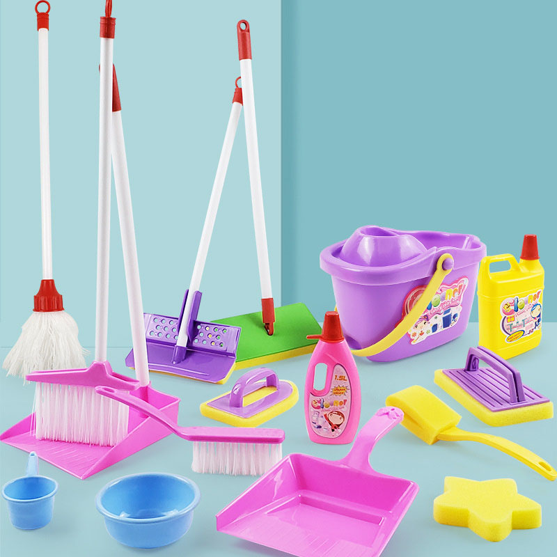 Kids Outdoor Broom - Gesimuleerd leven voor kinderen Reinigingsspeelgoed Kinderen