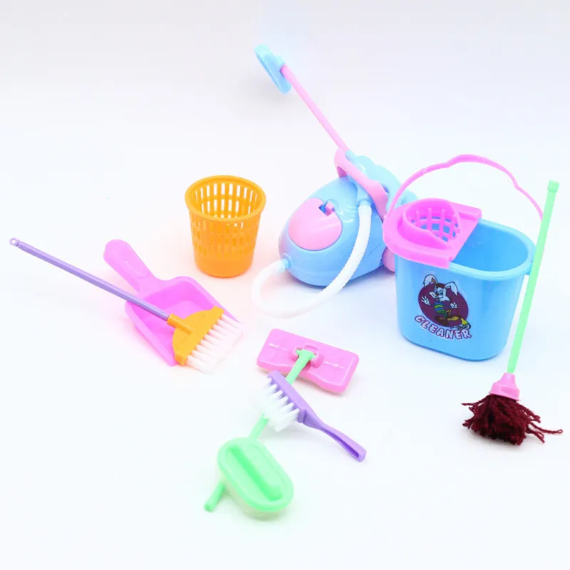 9 STKS Miniatuur Poppenhuis Sc - Kids Outdoor Broom recensie en prijs