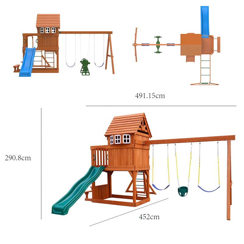 Groot buitenspeeltoestel kinde - Kids Outdoor Climbing Frame recensie en prijs