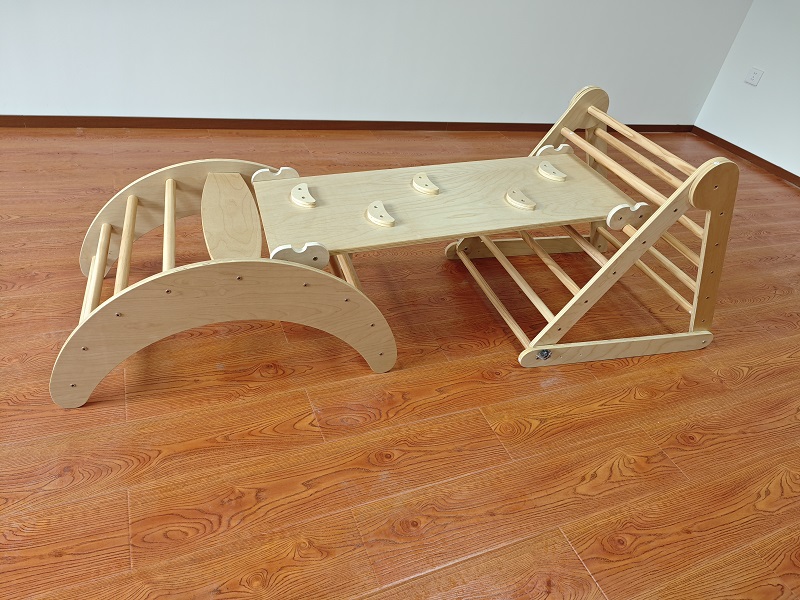 Hotselling 3-in-1 Montessori h - Kids Outdoor Climbing Frame recensie en prijs