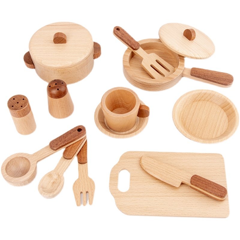 Maoduo Toys Beukenhouten Kinde - Kids Outdoor Kitchen Accessories recensie en prijs