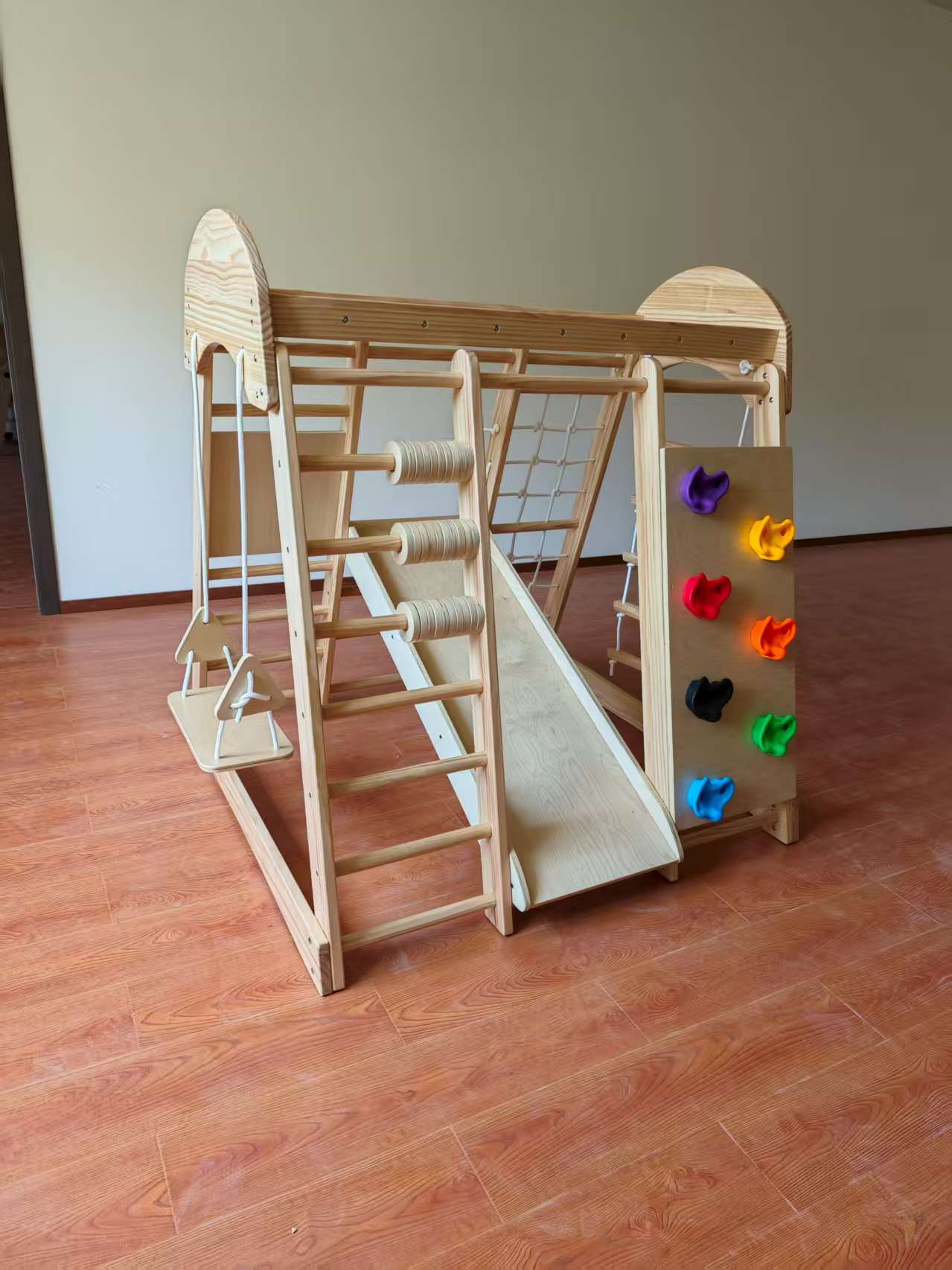 Houten klimrek voor kinderen,  - Kids Outdoor Climbing Frame recensie en prijs