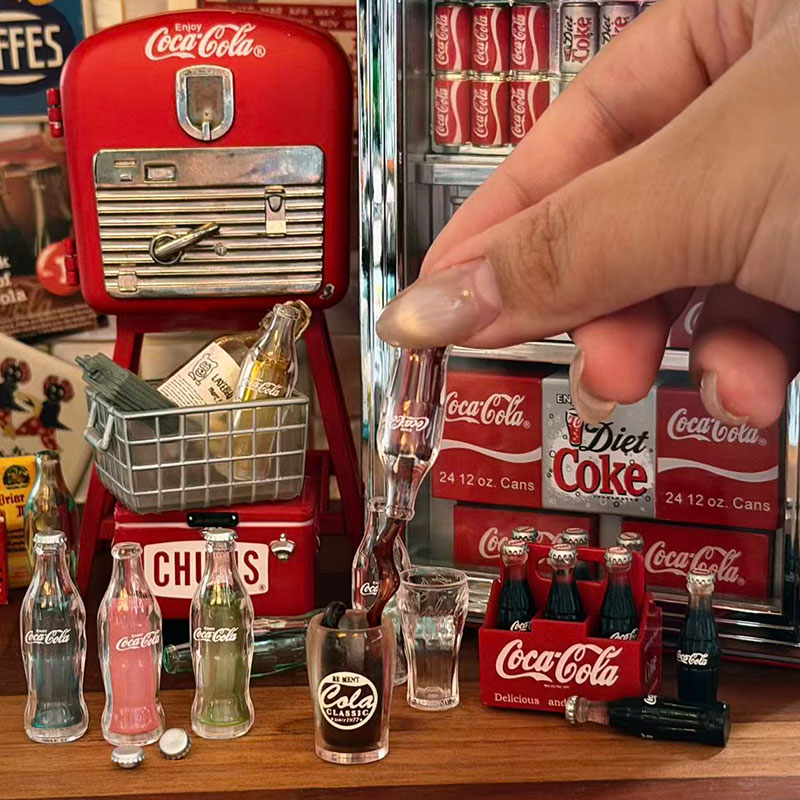 Mini Cola Melkflesjes Set 6 Kl - Kids Outdoor Kitchen Accessories recensie en prijs