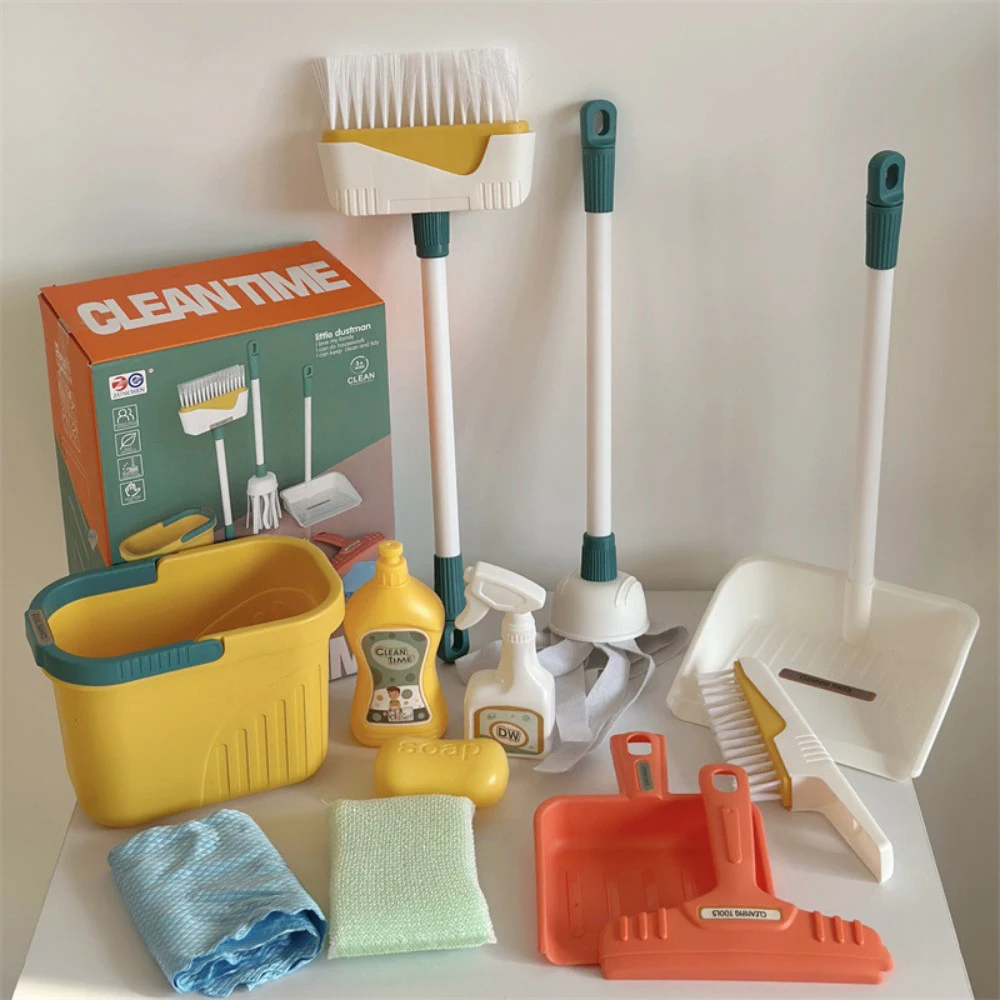 12 stks/set Kids Cleaning Set  - Kids Outdoor Broom recensie en prijs