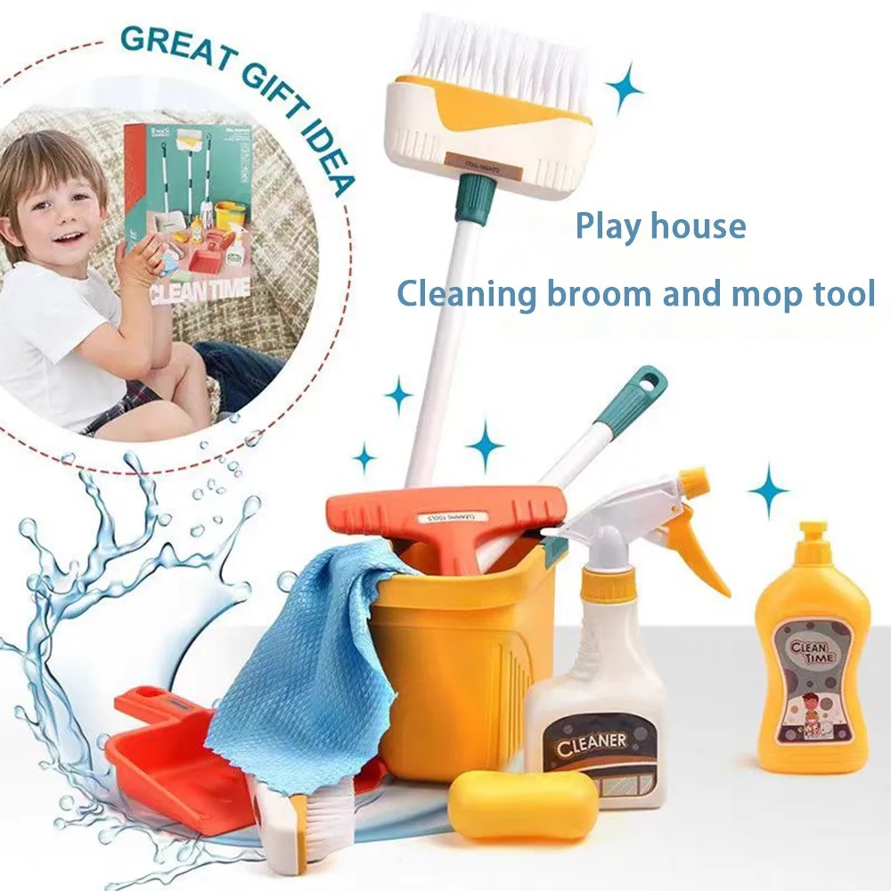 12 stks/set Kids Cleaning Set  - Kids Outdoor Broom recensie en prijs