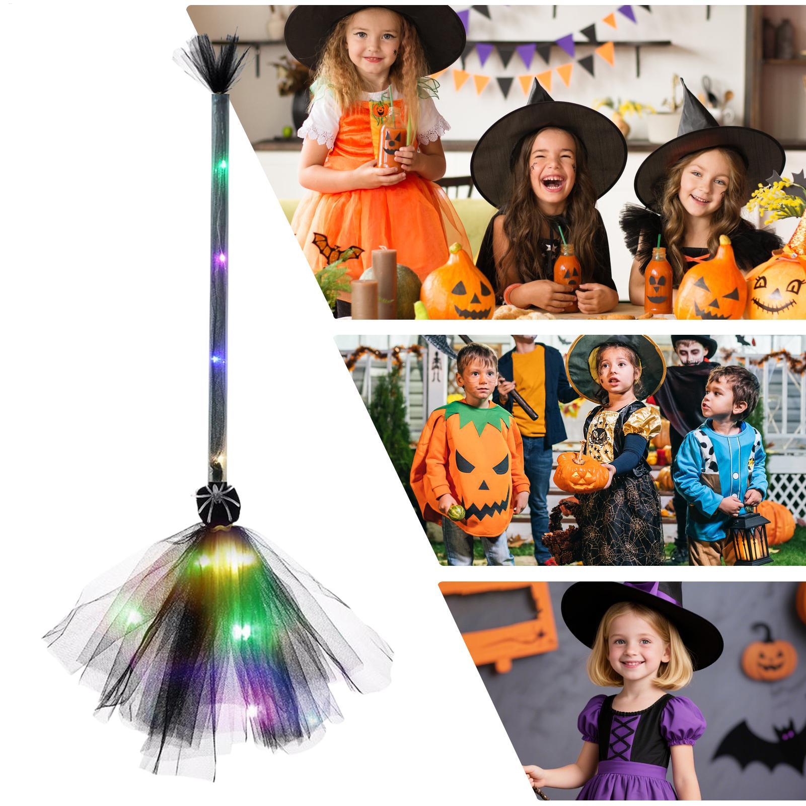 Heksenbezem van mesh, op batte - Kids Outdoor Broom recensie en prijs