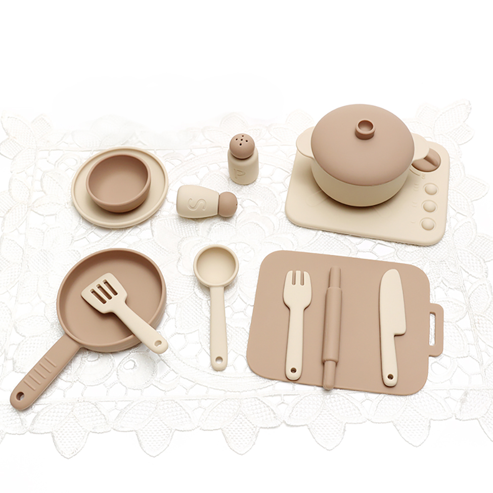 13-delige siliconen kookset sp - Kids Outdoor Kitchen Accessories recensie en prijs