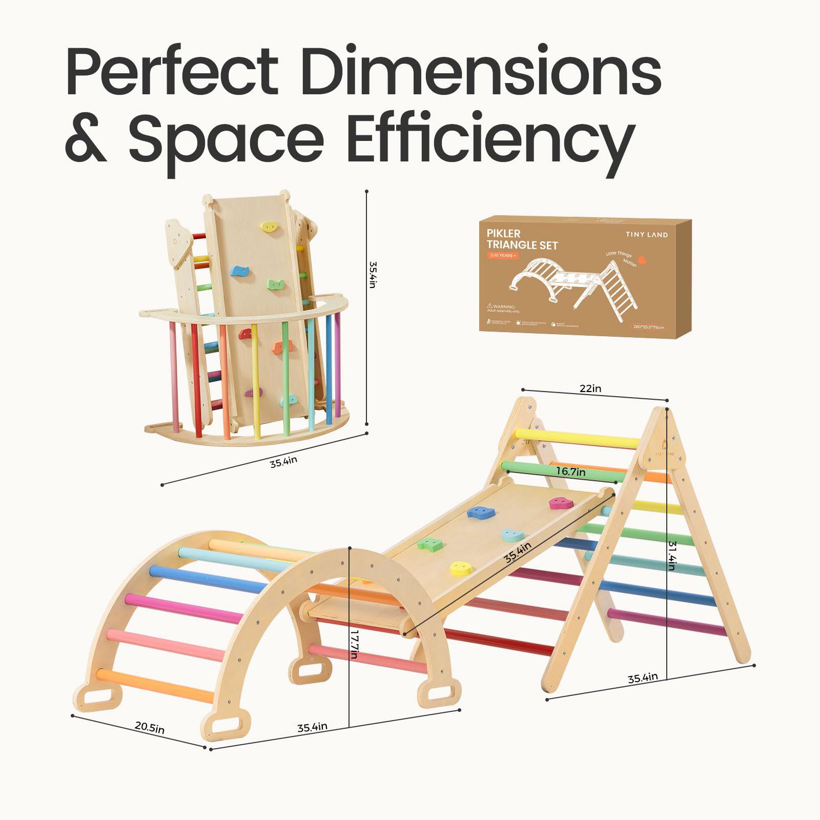 Massief houten veelzijdig klim - Kids Outdoor Climbing Frame recensie en prijs